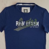 G-STAR RAW оригинална тениска S памучна фланелка, снимка 2 - Тениски - 33553972