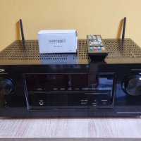 Denon AVR X 2100 W Bluetooth Wi-Fi HDMI USB Network ресийвър усилвател с дистанционно и микрофон , снимка 3 - Ресийвъри, усилватели, смесителни пултове - 39311356