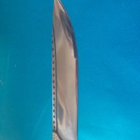 Ловен нож с дръжк от еленов рог и бронз, снимка 3 - Ножове - 38390711