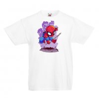 Детска тениска Marvel Spiderman 1 Игра,Изненада,Подарък,Геймър,, снимка 3 - Детски Блузи и туники - 36716996