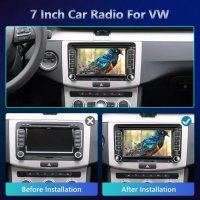 7" 2-DIN мултимедия с Android 13 за Volkswagen-SEAT-Skoda. RDS, 64GB ROM , RAM 2GB DDR3_32, снимка 5 - Аксесоари и консумативи - 43145965