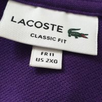 Lacoste Classic Fit Pique Cotton Regular Fit Mens Size 11  НОВО! ОРИГИНАЛ! Мъжка Тениска!, снимка 3 - Тениски - 39873036