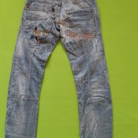 Bar of denim бутикови мъжки дънки W28/l34, снимка 2 - Дънки - 27885411