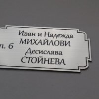 Интересно предложение! Табела за врата + 2 ключодържателя, снимка 1 - Декорация за дома - 25511704