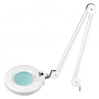 Лампа лупа Luxe S4 -5 диоптера - бяла/черна, снимка 2 - Козметични уреди - 33637543