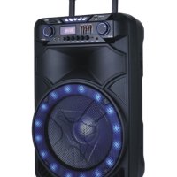 Караоке Тонколона ЕК-1905 15″+ 5″ с Bluetooth, 2 Броя безжични микрофони, снимка 2 - Тонколони - 43483011