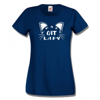 Дамска тениска Crazy Cat Lady,Котки,Животни,Развлекателни, снимка 8 - Тениски - 36427875