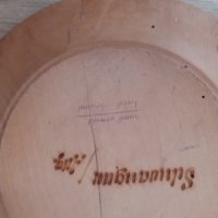 Интересна дървена чиния за стена , снимка 2 - Други стоки за дома - 40583558
