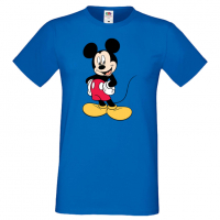 Мъжка тениска Mickey Mouse 8 Подарък,Изненада,Рожден ден, снимка 2 - Тениски - 36576516