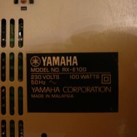 YAMAHA RX-E100 I CDX-E100, снимка 7 - Ресийвъри, усилватели, смесителни пултове - 35342985