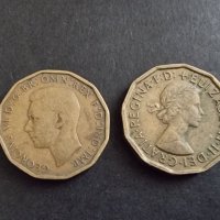 Монети. Англия. Великобритания. Три пенса . 1943 и 1965 година. 2 бройки., снимка 4 - Нумизматика и бонистика - 38439779