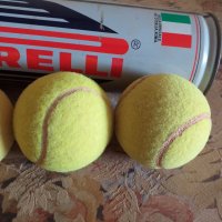 PIRELLI  Топки за тенис на корт в метална кутия, снимка 7 - Тенис - 28357809