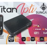 Sungate titan IPTV - Multistream DVB-S2X Linux приемник H.265 HEVC, снимка 1 - Приемници и антени - 37589813