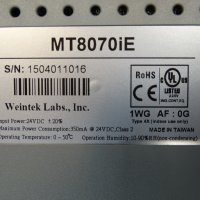 монитор touchscreen WEINTEK MT8070iE, снимка 5 - Резервни части за машини - 37105062