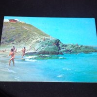 Две стари картички  Българското Черноморие АХТОПОЛ къмпинг Делфин, Златни пясъци хотел Берлин 22536, снимка 2 - Колекции - 43099282