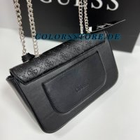 Черна чанта Guess, снимка 6 - Чанти - 37547004