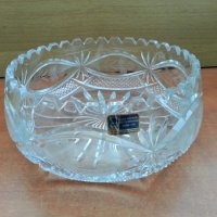 Кристална купа  фруктиера , снимка 1 - Антикварни и старинни предмети - 27459099