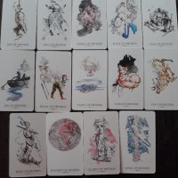 Таро карти, различни от масовите: Linestrider Tarot & Mystic Mondays & Ink Witch Tarot, снимка 7 - Други игри - 32863575