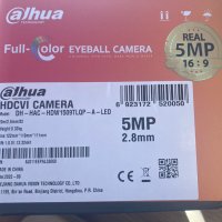 Въртяща Камера DAHUA - 5МP - Аудио, Цветен запис, снимка 5 - Камери - 43473313