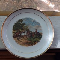 Стар порцелан Гърция колекционерска чиния, снимка 2 - Антикварни и старинни предмети - 38440033