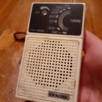 Старо радио,радиоприемник New National, снимка 2 - Други ценни предмети - 28198613