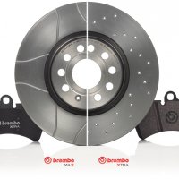 Спирачни накладки Брембо Екстра / Brembo Xtra , снимка 3 - Части - 27757261