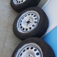 4бр зимни гуми със стоманени джанти за MINI 175/65/15, , снимка 2 - Гуми и джанти - 38498938