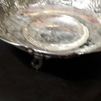 Посребрена  купа в стил рококо, снимка 5 - Други ценни предмети - 38194792