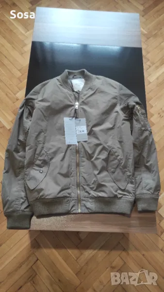 Яке / Bomber Jacket Just Junkies, цвят зелен, размер S, снимка 1