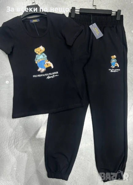 Polo Ralph Lauren Дамски Спортен Комплект Тениска И Долнище🔝Дамски Спортен Екип Код A677, снимка 1