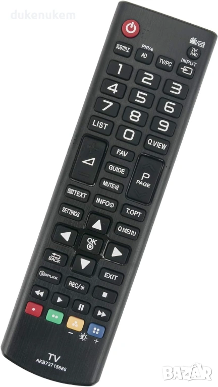 Дистанционно управление за LG LED/LCD телевизори, снимка 1