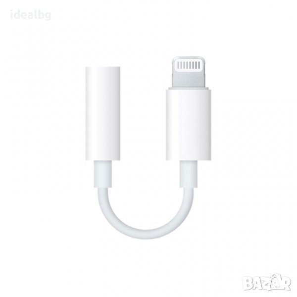 Преходник адаптер за iPhone слушалки Lightning към 3.5mm Apple, снимка 1