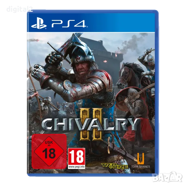 Игра Chivalry II (PS4) [PRO] (PS5) Playstation Нова Запечатана, снимка 1