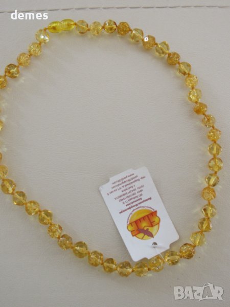 Елегантно дамско колие от първокласен Балтиийски кехлибар, снимка 1