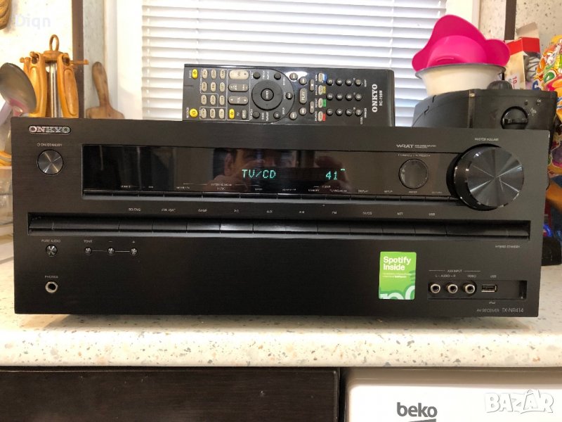 Onkyo TX-NR414, снимка 1