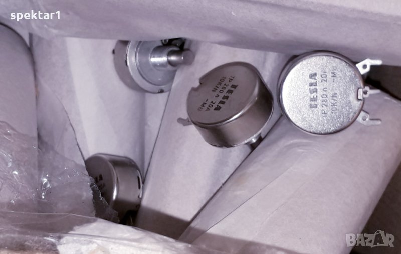 ТЕСЛА  TESLA линейни потенциометри за регулиране оборотите на честотния регулатори инвертори и др., снимка 1