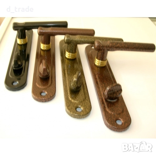 Дръжка 70 WC Декаба ковано злат дясна, снимка 1