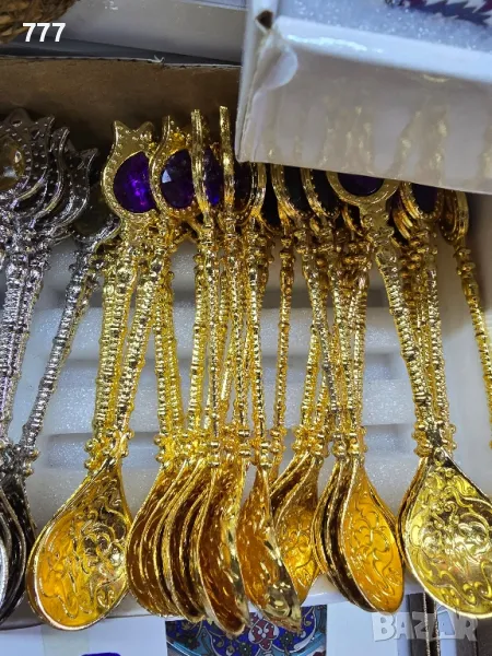 ориенталски лъжици десертни , снимка 1