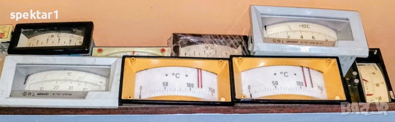 Антики аналогови уреди за измерване и регулиране на температура, снимка 1