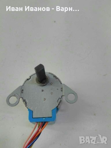 Стъпков  двигател, мотор, моторче  12 волта  24 YJ4 - B  DO  HuaXlag, снимка 1