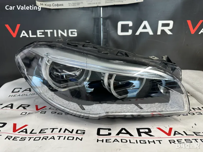 Фар фарове десен BMW 5 F10 F11 LCI Facelift far farove БМВ 5 Ф10 Ф11, снимка 1
