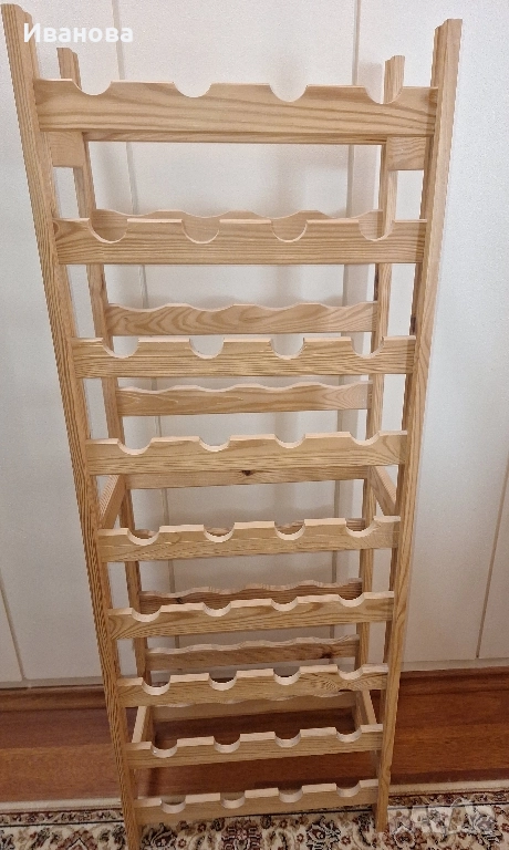 Продавам стелаж за вино, снимка 1