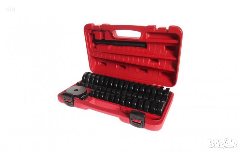 Избивачи на лагери, КОМПЛЕКТ ЗА ДЕМОНТАЖ И МОНТАЖ НА ЛАГЕРИ ТАМПОНИ И ВТУЛКИ 51 ЧАСТИ, снимка 1