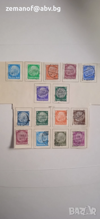 Германия марки, снимка 1