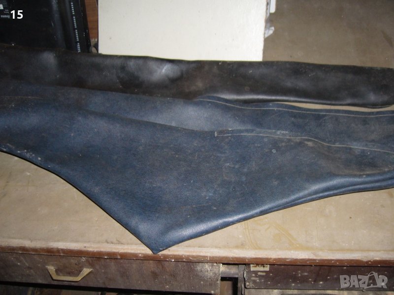 Кожени калъфи с цип за рибарски въдици, снимка 1