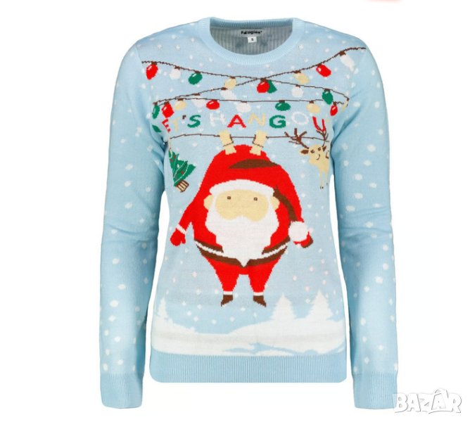 Нов Коледен пуловер 3, снимка 1