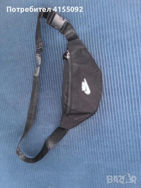 Мъжка чанта за кръста на Nike черна , снимка 1