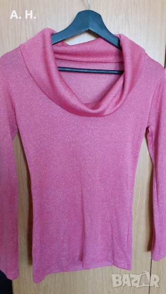 Дамска розова блуза, снимка 1