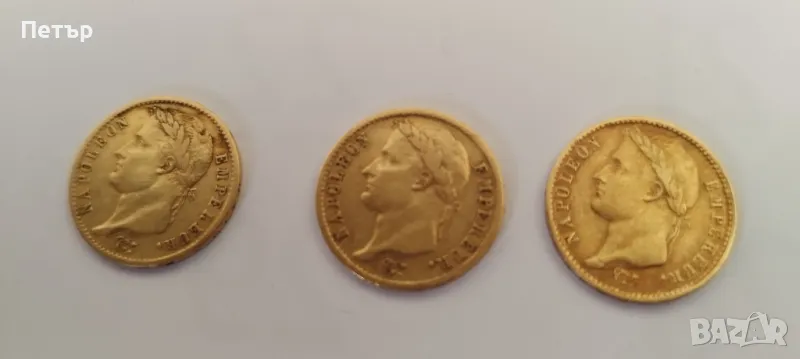 20 златни франка Наполеон Първи, снимка 1