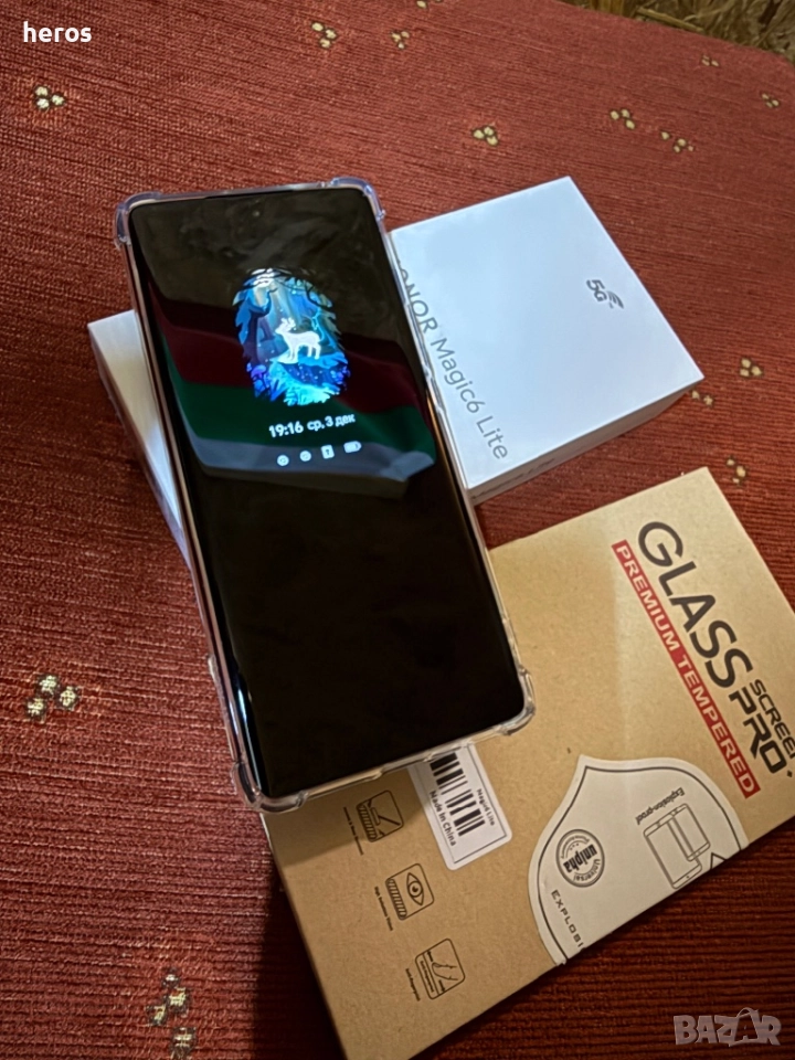 Honor magic 6 lite 256 гб , 8 Рам, снимка 1